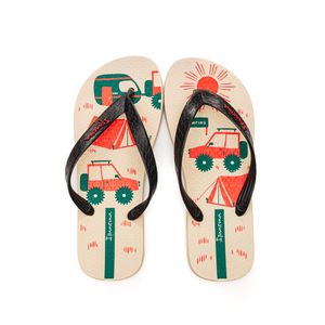 Chinelo De Dedo Ipanema Fantasia Infantil Menino 27012 Bege
