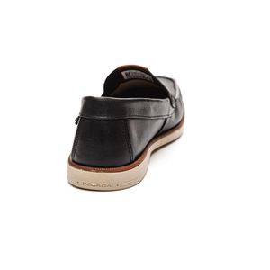 Sapato Pegada Casual Masculino Couro 141901 Preto