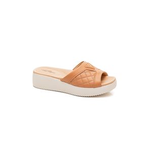 Tamanco Modare Ultraconforto Casual Feminino 7189 Nude