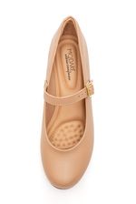 Sapato-Modare-Boneca-Feminino-Ultra-Conforto-Salto-Baixo-032.540-Bege