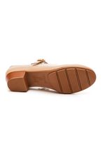 Sapato-Modare-Boneca-Feminino-Ultra-Conforto-Salto-Baixo-032.540-Bege