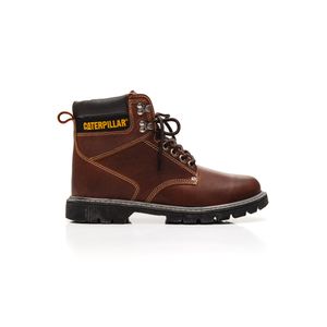 Bota Caterpillar Original Coturno Masculino Second Shift Bz - P725806bz.299 Castanho