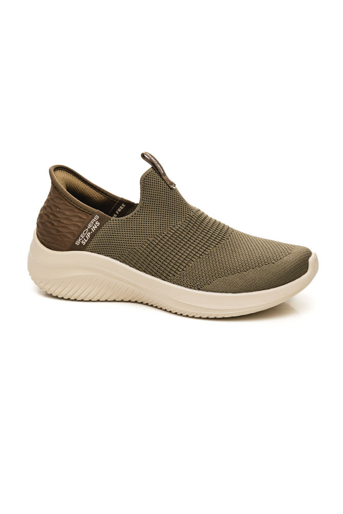 Tenis-Skechers-Slip-In-Feminino-149708-Olv-Verde