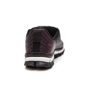 Tênis Lets Estilo Caminhada Feminino Estilo F. Preto