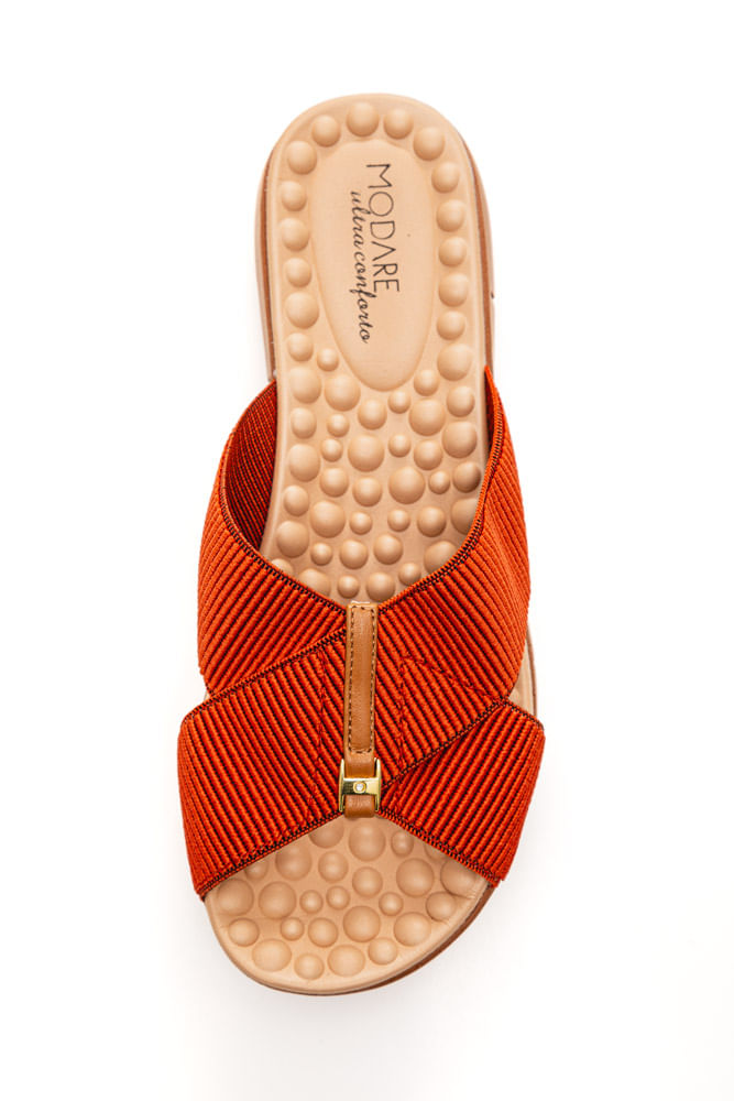 Chinelo-Modare-Ultra-Conforto-Feminino-Reflex-Sense-Elastico-7142.101-Laranja