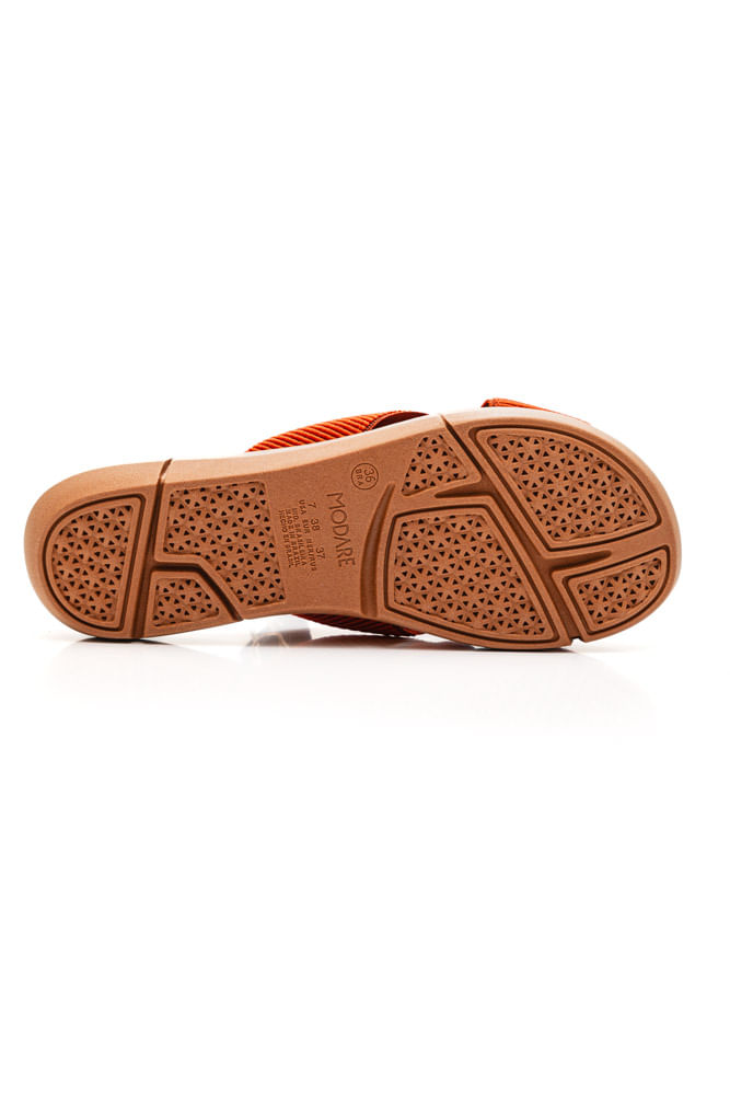 Chinelo-Modare-Ultra-Conforto-Feminino-Reflex-Sense-Elastico-7142.101-Laranja