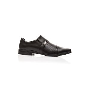 Sapato West Line Social Masculino Texturizado 814-Zb Preto