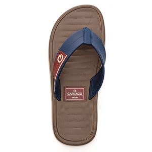 Chinelo De Dedo Cartago Paris Masculino 11591 Marrom
