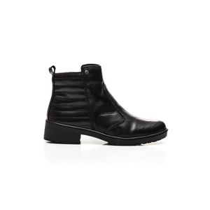 Bota Amarok Cano Curto Feminina Zíper 911k-2 Preto