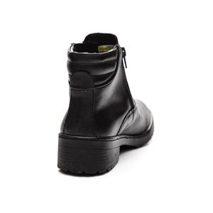Bota Amarok Cano Curto Feminina Zíper 538k-6 Preto