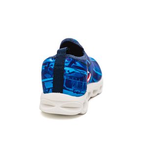 Tênis Botinho Slip On Infantil Menino Led Bt320 Marinho