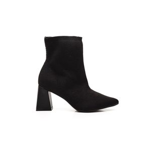 Bota Bebecê Cano Médio Feminina Knit T4316 Preto