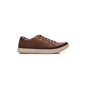 Sapatênis Pegada Casual Masculino Em Couro 115961-05 Marrom