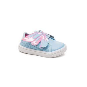 Tênis Worldcolors  Infantil Menina Docinho Baby  Borboleta 153.067 Azul