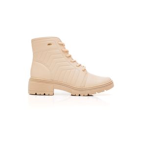 Bota Dakota Coturno Feminino Cadarço G9571 Off-White