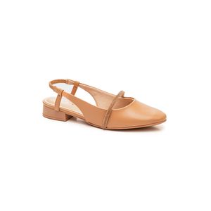 Sapato Ramarim Chanel Feminino Napa Plus 2415132-01 Bege
