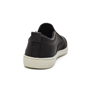 Sapatênis West Line Casual Masculino Sem Cadarço 1490 Preto