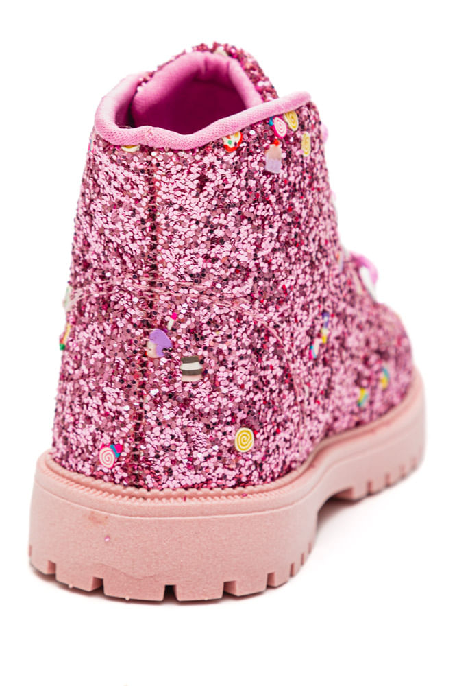 Moleca Infantil Bota Molekinha OnÃ§a Bota Infantil Molekinha Rosa