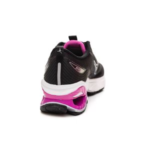 Tênis Mizuno Frontier  Feminino Para Corrida 15-Ptrosa Preto