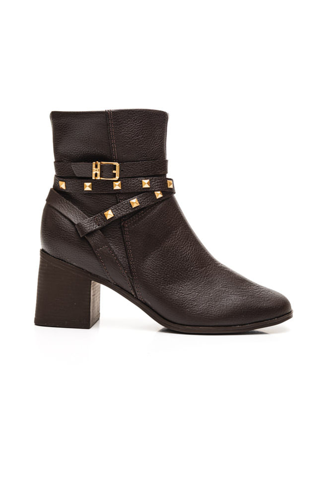 Bota-Ankle-Boot-Feminino-Adulto-Bottero-361802-Marrom-