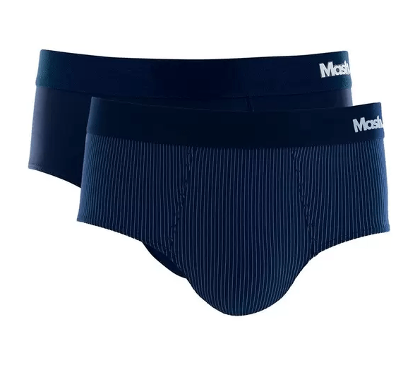 Kit-2-Cuecas-Slip-Mash-Microfibra-Lisa-E-Listrada-151-02-Azul