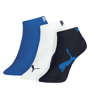 Kit Meia Puma Sapatilha Infantil Menina 03 Pares 2710.001 Sortido