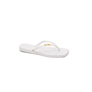 Chinelo Coca-Cola Shoes Feminino Square Cc3514 Branco