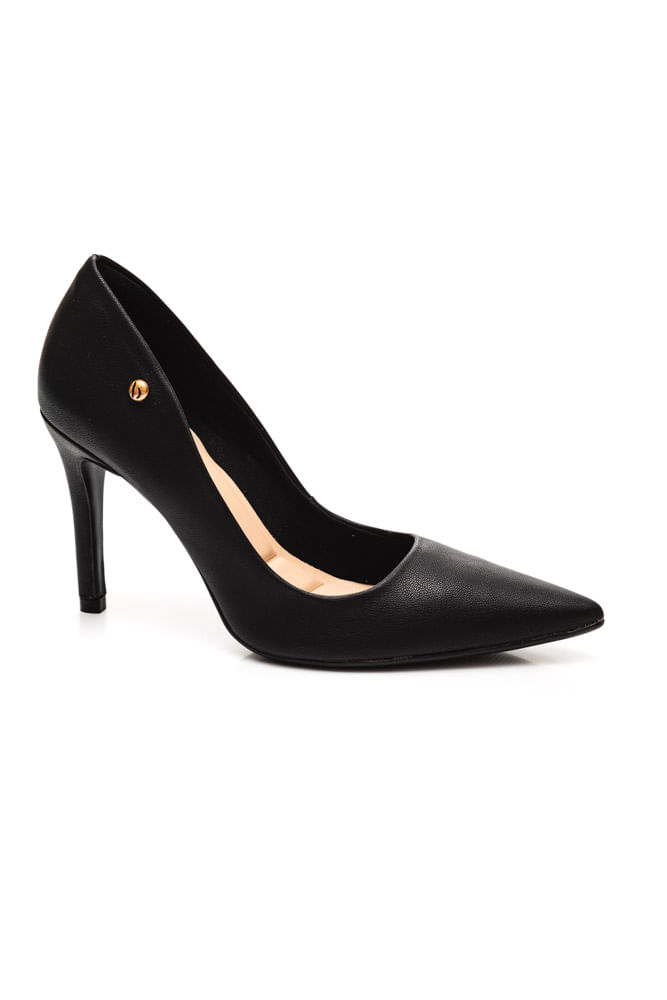 Sapato Bebecê Scarpin Feminino Napa T9430-212 Preto