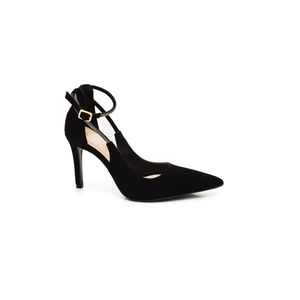 Sapato Bebecê Scarpin Feminino Strasst9430-216 Preto