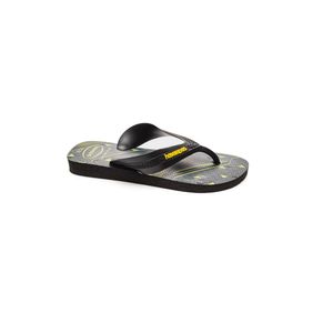 Chinelo De Dedo Havaianas Juvenil Menino Batman Herois-0522 Preto