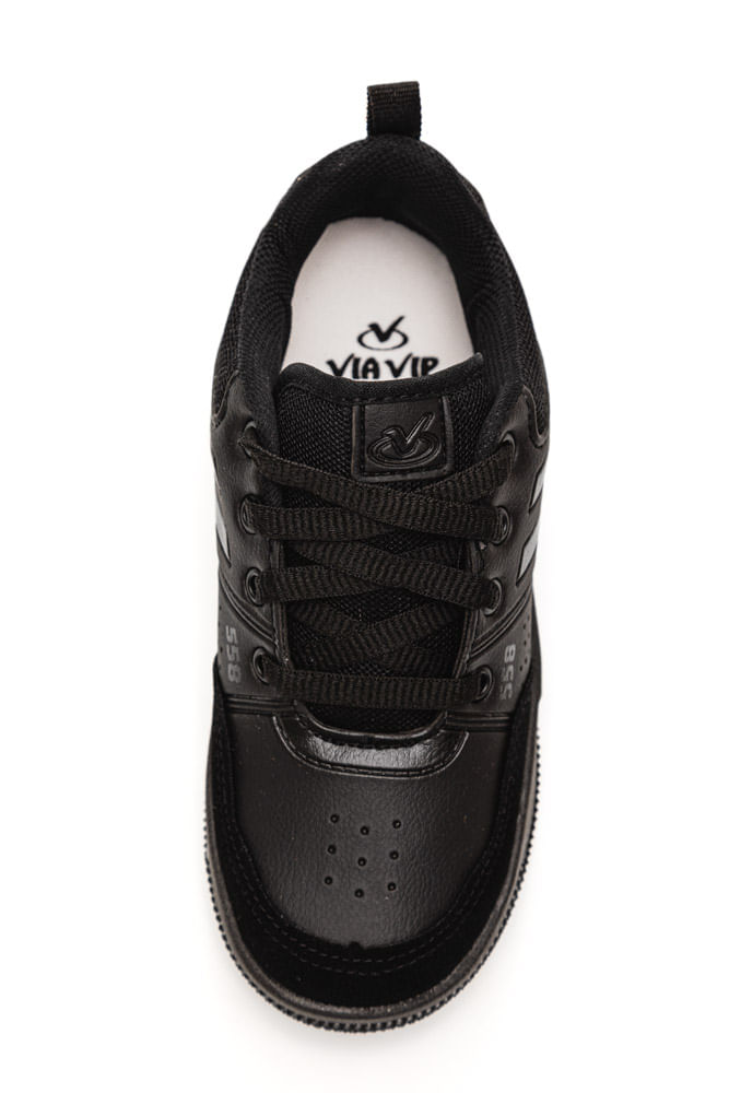Via-Vip-Tenis-Via-Vip-Casual-Juvenil-Menino-Champion-Vv3805sp-Preto
