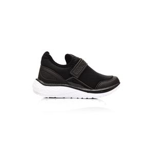 Tênis Via Vip Casual Juvenil Menina Velcro Vv9500 Preto