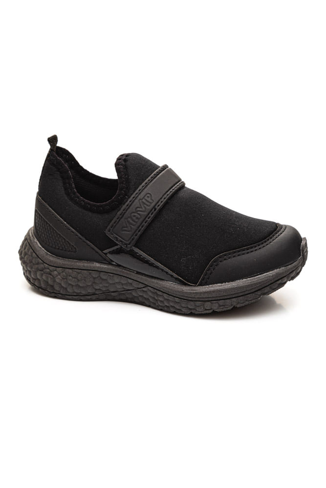 Tenis-Slip-On-Juvenil-Menino-Via-Vip-Vv9500sp-Preto