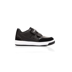 Tênis Via Vip Casual Juvenil Menina Velcro Vv3806mm Preto