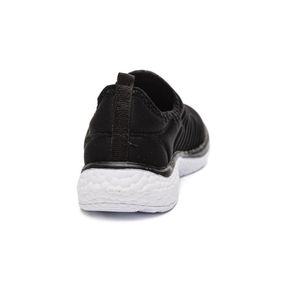 Tênis Via Vip Sem Cadarço Juvenil Menino Têxtil Vv9503m Preto