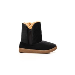 Bota Maria Emilia Esquimó Infantil Menina Black Boar Preto