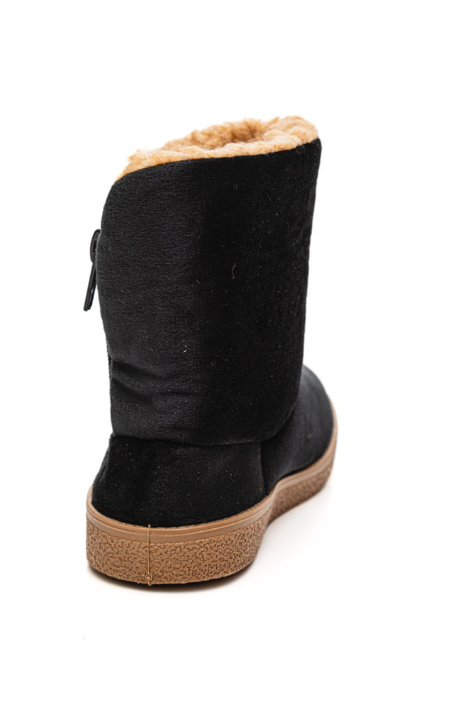 Bota-Maria-Emilia-Esquimo-Infantil-Menina-Black-Boar-Preto
