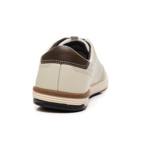 Sapatênis Pegada Pgd Casual Masculina Fibertech 171310 Off-White