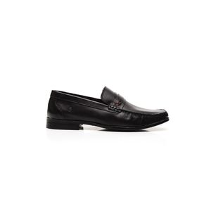 Sapato Tratos Mocassim Masculino Em Couro 351 Preto