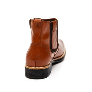 Bota Tratos Chelsea Masculina Couro 5012 Marrom
