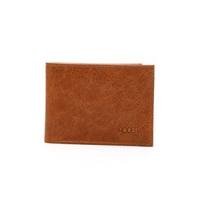 Carteira Roder Masculina em Couro 036  Caramelo
