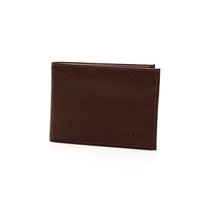 Carteira Roder Masculina em Couro 036  Castanho