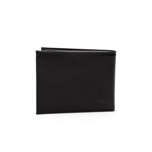 Carteira Roder Masculina em Couro 036  Preto