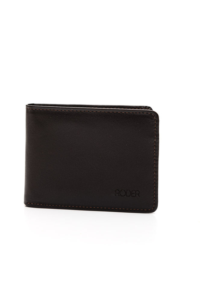 Carteira Roder Masculina Em Couro 146 Marrom