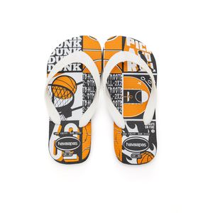 Chinelo De Dedo Havaianas Athletic Infantil Menino Branco