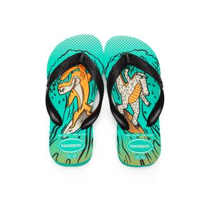 Chinelo De Dedo Havaianas Top Fun Infantil Menino Verde