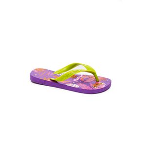 Chinelo De Dedo Havaianas Top Fashion Infantil Menina Lilas
