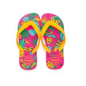 Chinelo De Dedo Havaianas Top Fashion Infantil Menina Rosa