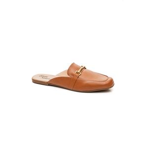 Sapatilha Yohana Mule Feminina Metal 500 Caramelo