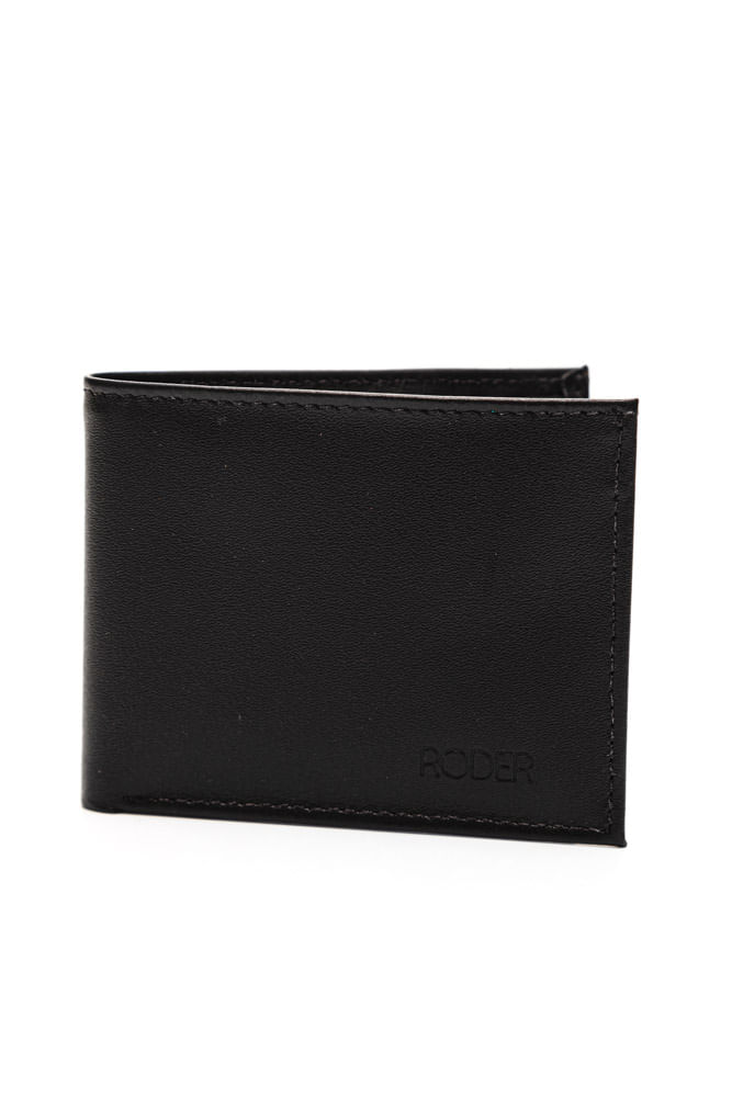 Carteira Roder Masculina Em Couro 880 Preto